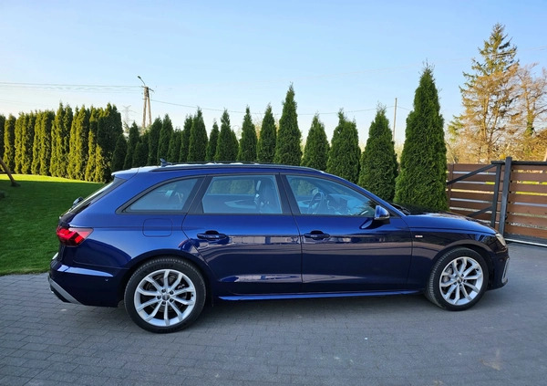 Audi A4 cena 139000 przebieg: 39700, rok produkcji 2020 z Płoty małe 352